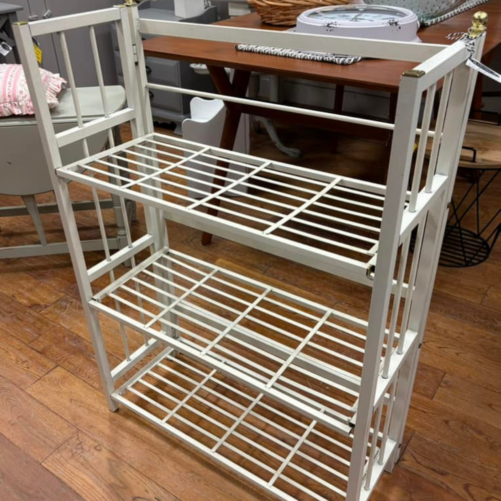 Składany metalowy regał na przechowywanie